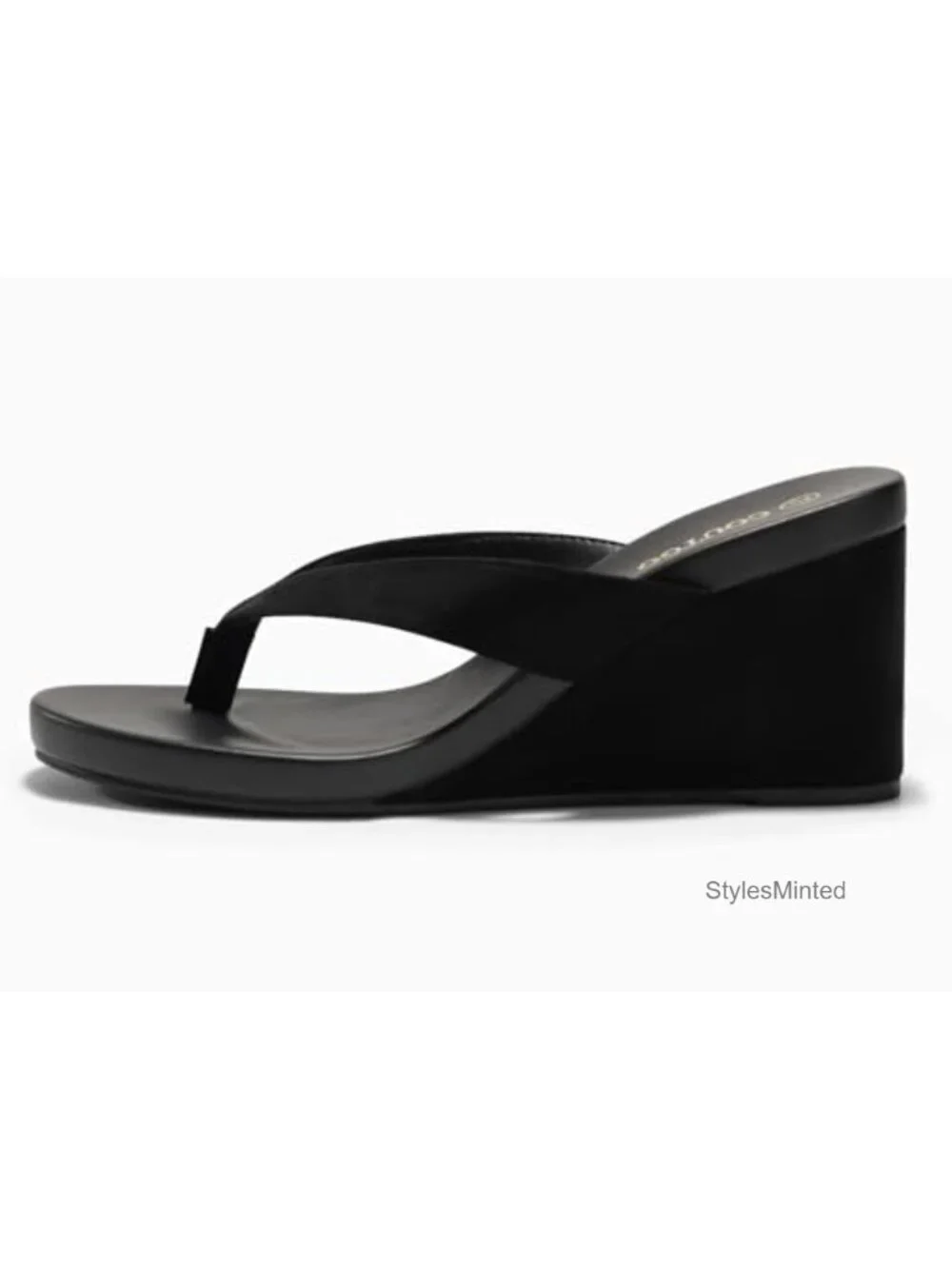 Women's Platform Wedge Sandals Flip Flops Slides Thong Heels